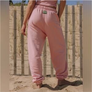 Daily Drills Pants Womens XS Small Dusty Rose Pink Unisex Fleece Sporty Lounge